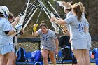 WLax vs WSU  Women’s Lacrosse vs Worcester State University. - Photo by Keith Nordstrom : WLax, lacrosse